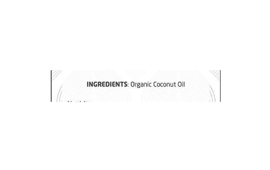 Healthkart Organic Coconut Cold Pressed Oil   Bottle  1 litre
